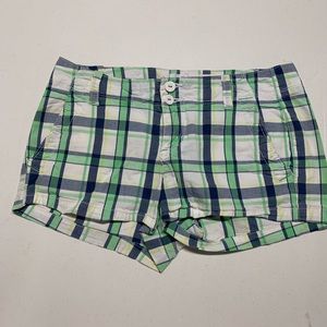 Aeropostale Plaid Shorts